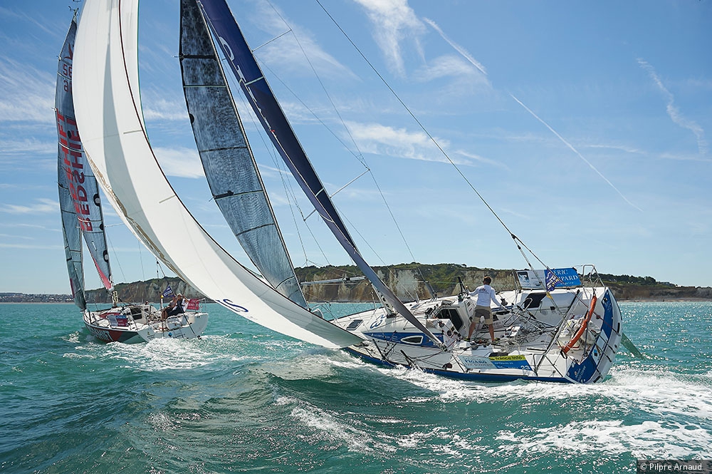Le 10 juin 2016, Deauville accueille La Solitaire Bompard Le Figaro