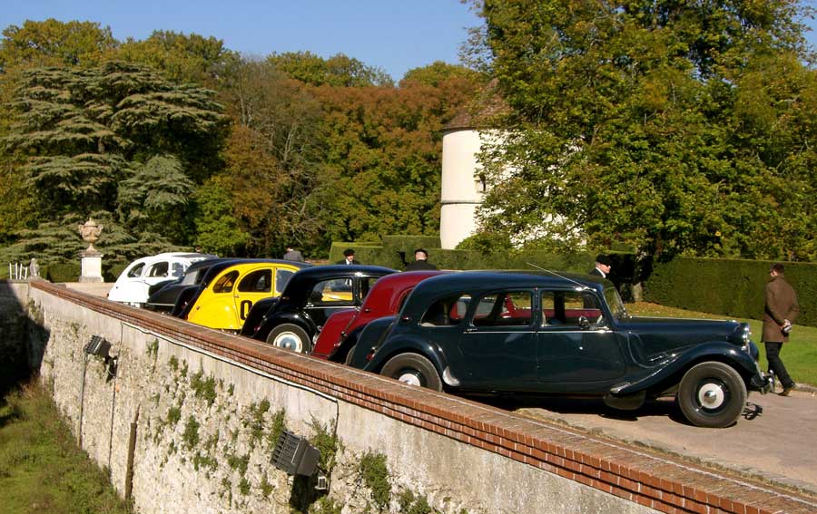 Rallye en voitures dans le Pays d’Auge