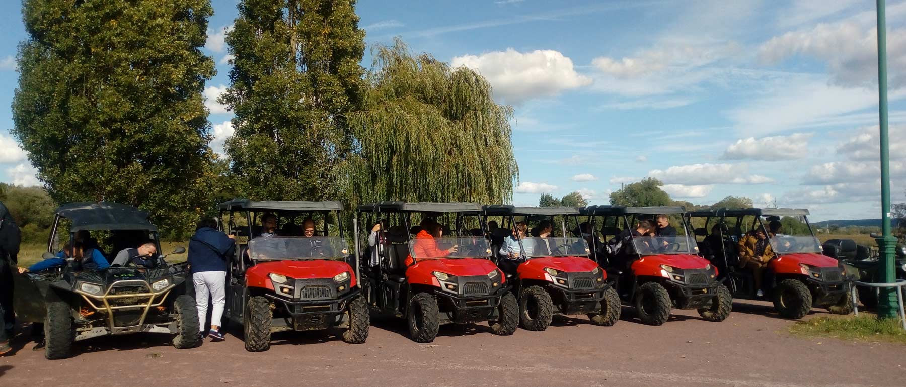 Balade en buggys à Honfleur
