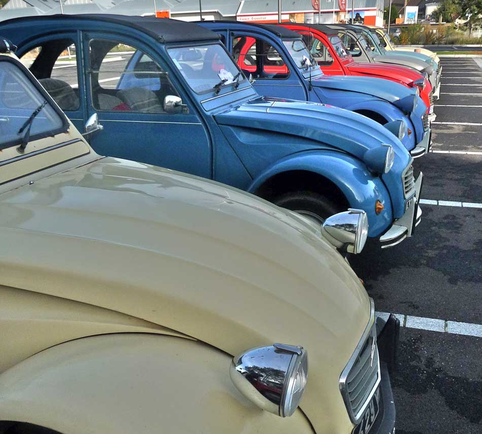 Rallye 2 CV pour un CoDir à Honfleur